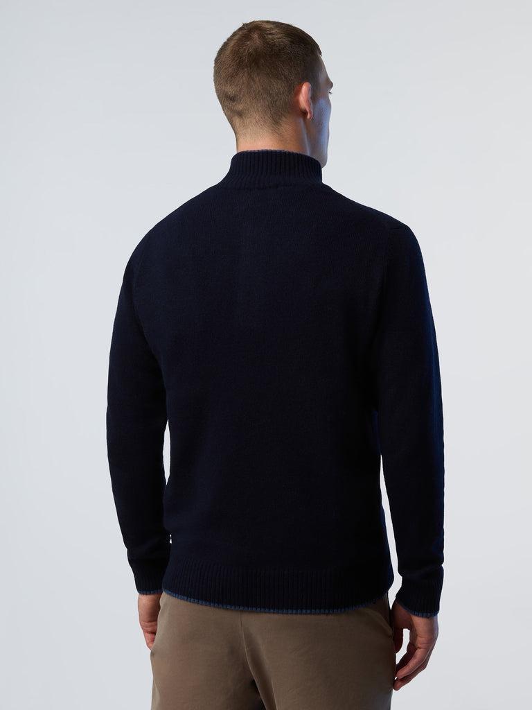 NORTH SAILS HALF BUTTON 7GG KNITWEAR