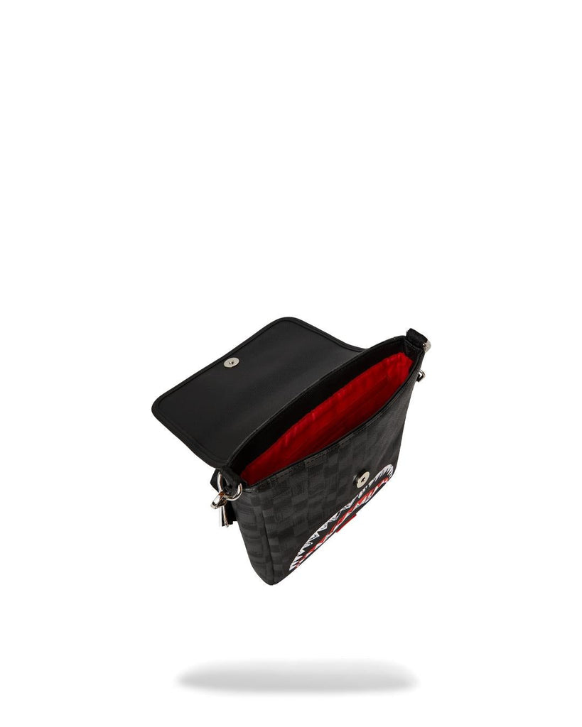 SPRAYGROUND SCRIBBLE SHARK MESSENGER BAG