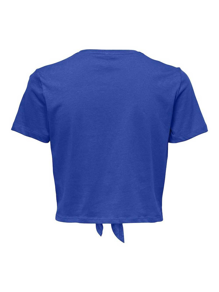 ONLY ONLMAY LIFE S/S SHORT KNOT TOP BOX JRS