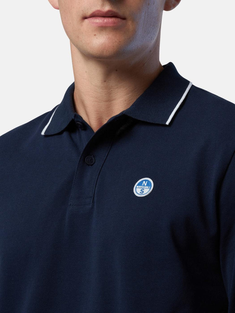 NORTH SAILS POLO LONG SLEEVE  W/LOGO