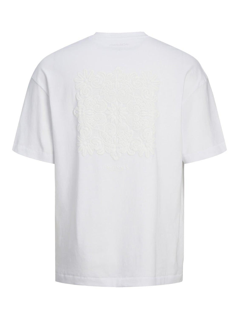 JACK AND JONES JORHAVANA CROCHET BACK TEE SS CREW NECK