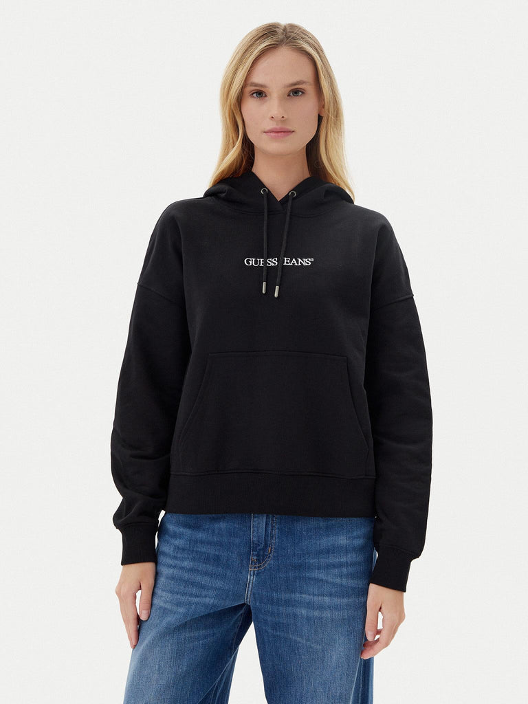 GUESS GJ OVER HOOD EMBRO SWEATSHIRT