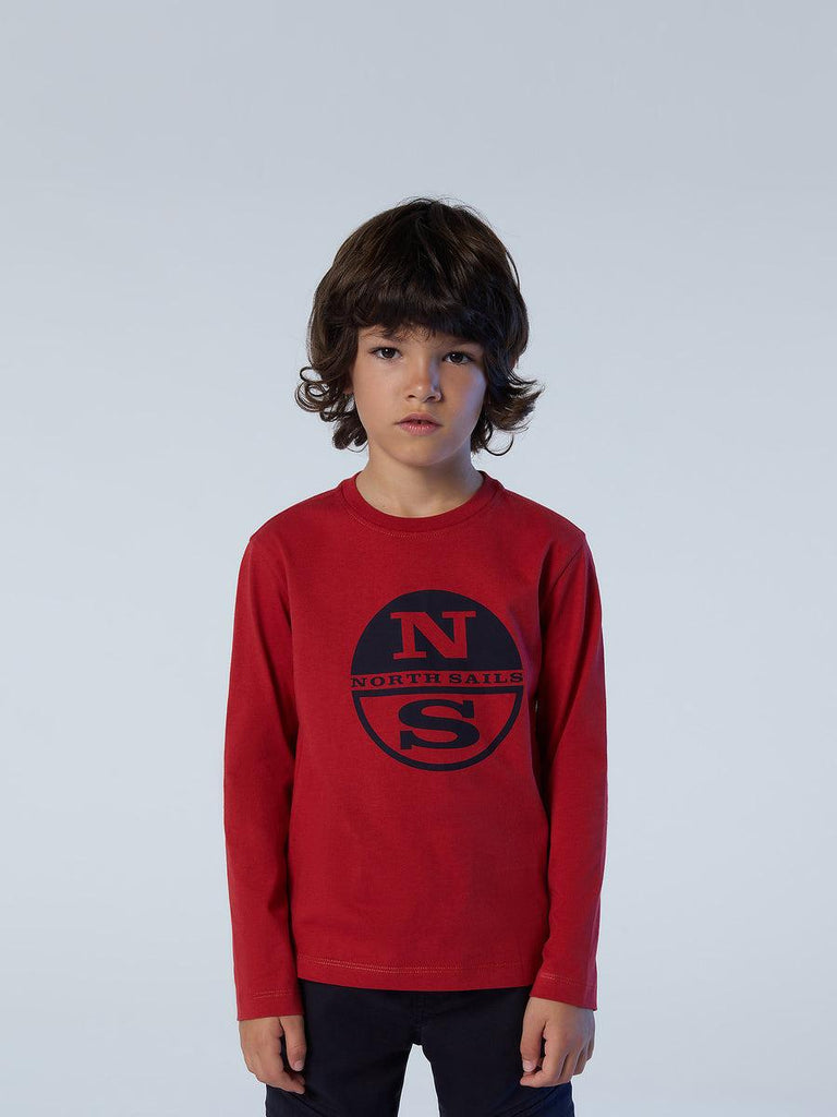 NORTH SAILS LS T-SHIRT WITH GRAPHIC