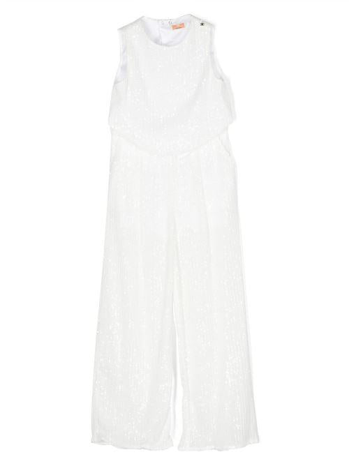 ELISABETTA FRANCHI La Mia Bambina TOP+PANTALONE FULL PAILLETTES+