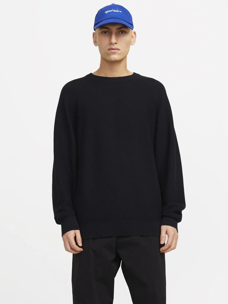 JACK AND JONES JCOARVID KNIT CREW NECK