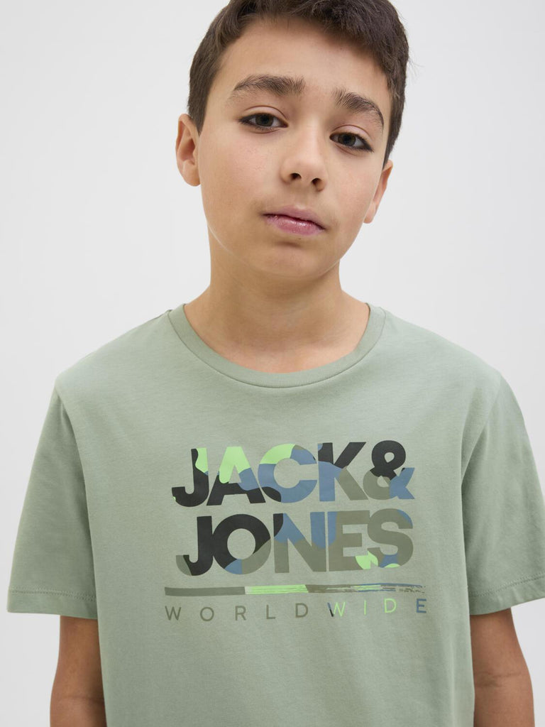 JACK JONES KIDS JJLUKE TEE SS CREW NECK JNR