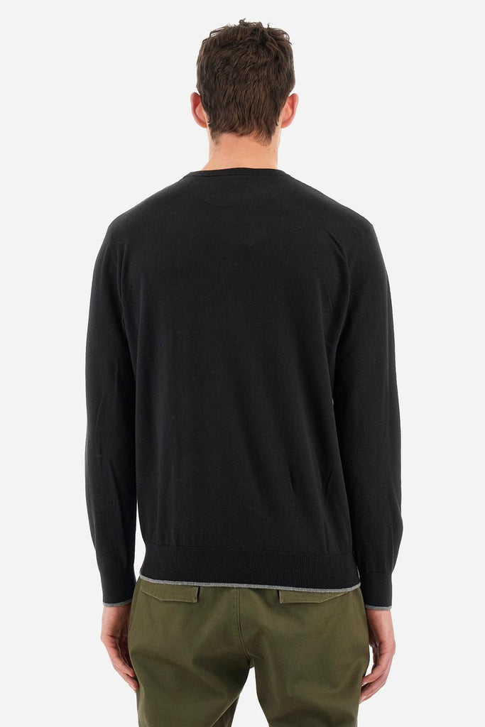 LA MARTINA MAN SWEATER CREW NECK LAMBSCOT