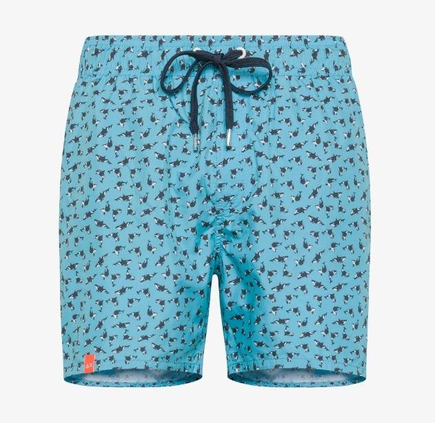 SUN68 SWIM PANT TIE PATTERN