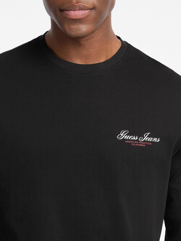 GUESS GJ CN LS REG PRINT ON SLEEVE