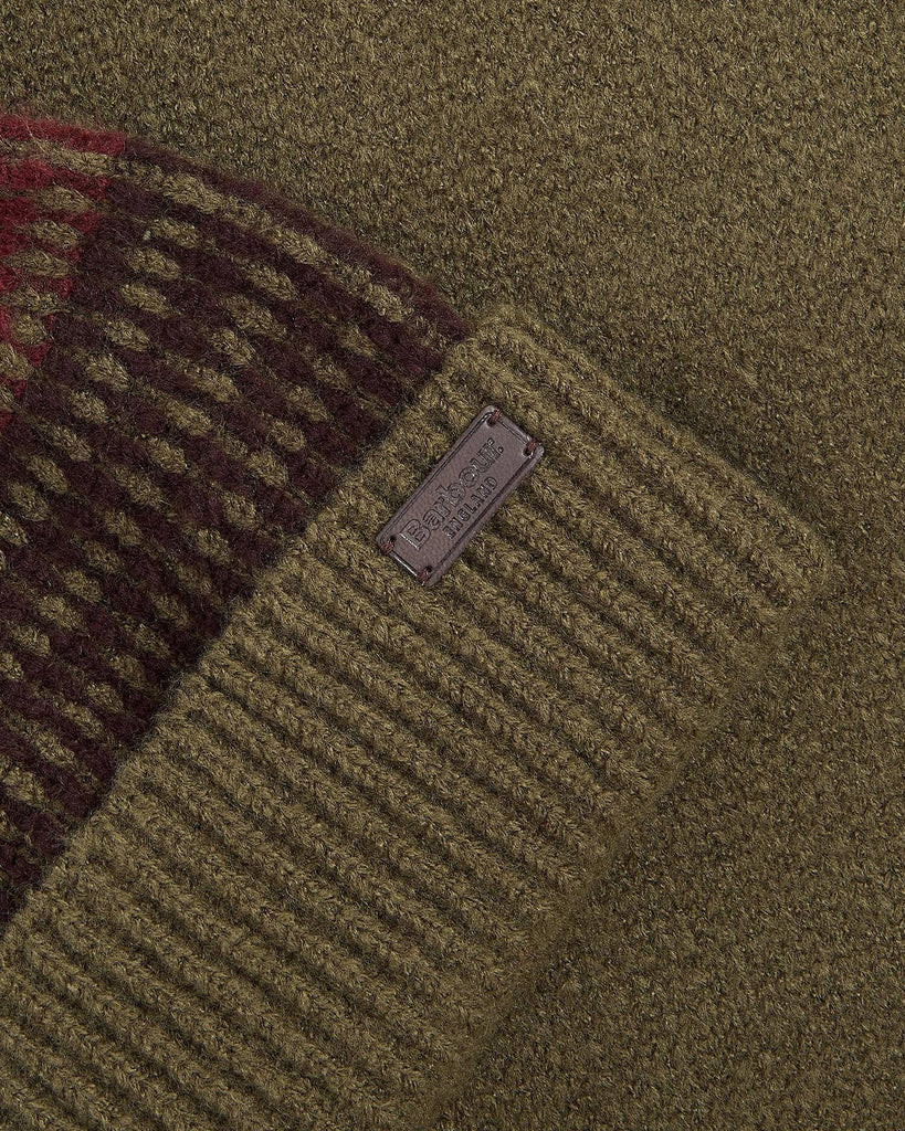 BARBOUR BRANTON BEANIE & SCARF SET