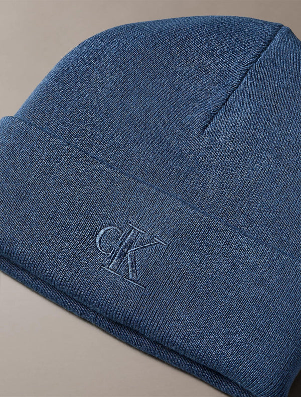 CALVIN KLEIN JEANS CK FINE RIB BEANIE