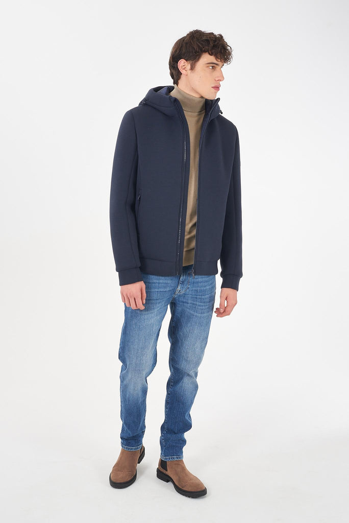 YES ZEE GIUBBINO/FELPA UOMO IN NEOPRENE, INT.TRAPUNTATO