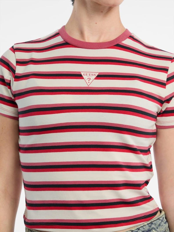 GUESS GO CORE STRIPE BABY TEE