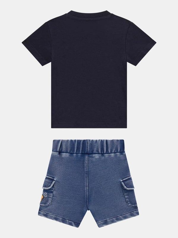 GUESS SET SS T-SHIRT+KINTD