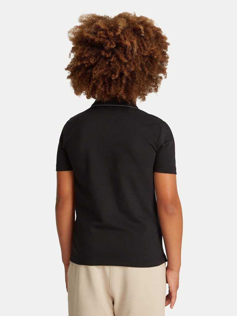 CALVIN KLEIN JEANS EMBRO. CK LOGO PIQUE POLO