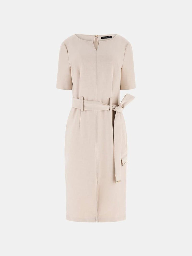 GUESS MARCIANO BESSY SLIM SS MIDI DRESS