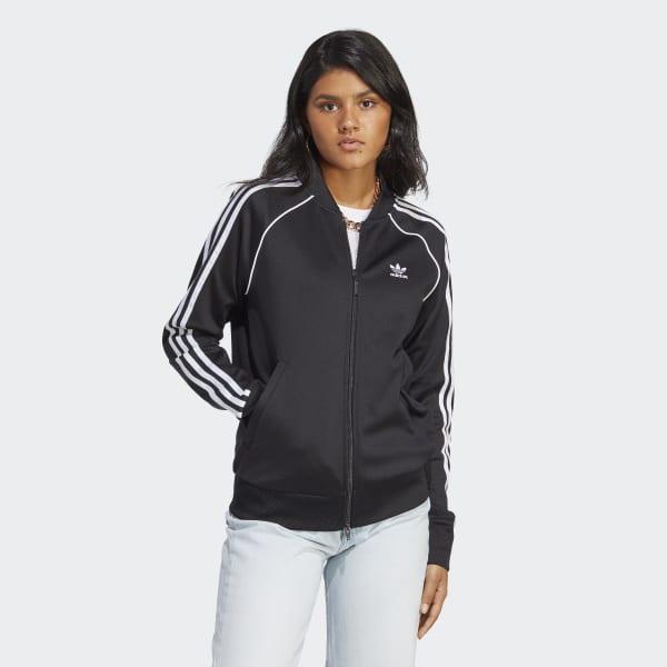 ADIDAS ORIGINALS SST TRACKTOP PB     BLACK
