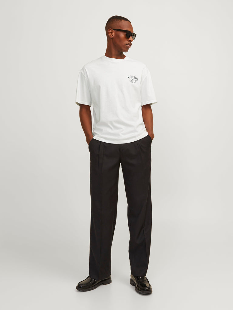 JACK AND JONES JORMERCADO TEE SS CREW NECK TG LN STYD