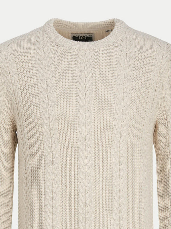 JACK AND JONES JCOCIPHER KNIT CREW NECK