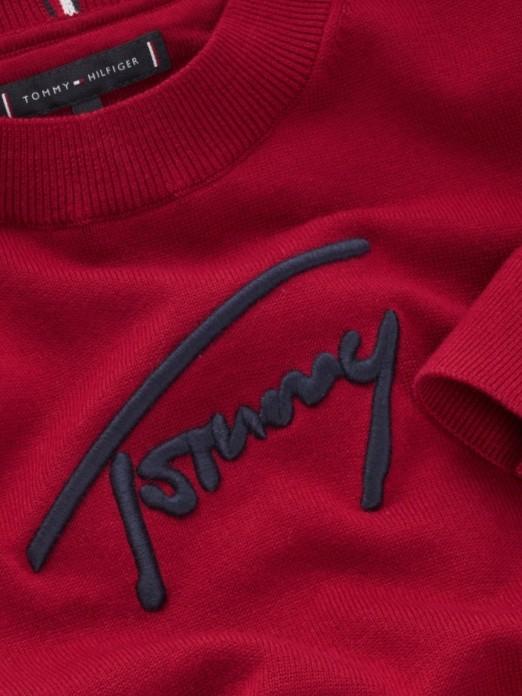 TOMMY HILFIGER VARSITY GRAPHIC SWEATER