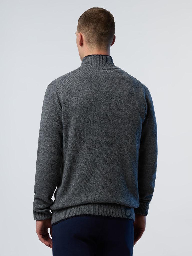 NORTH SAILS HALF BUTTON 7GG KNITWEAR