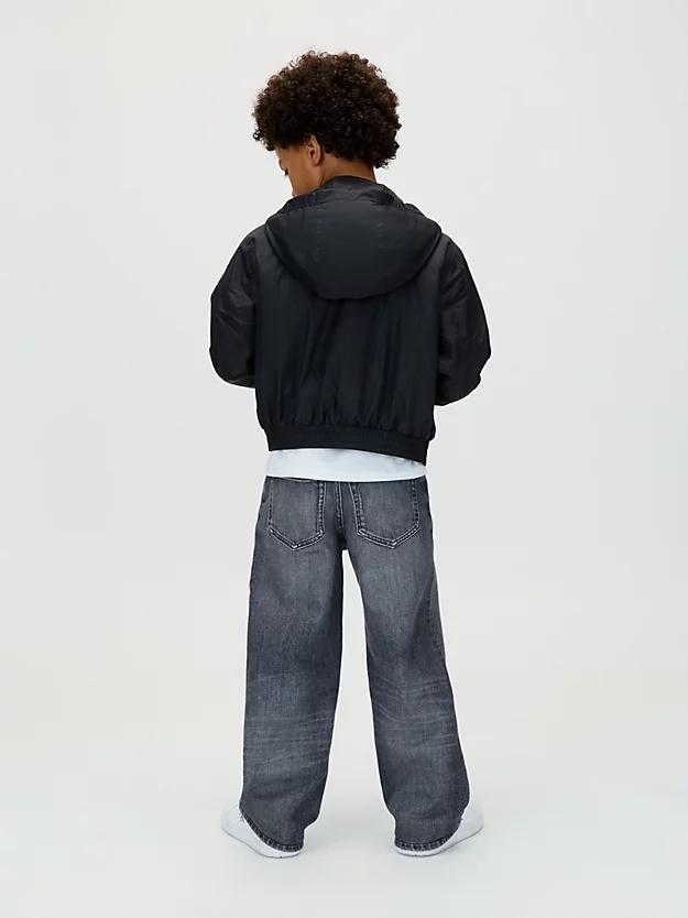 CALVIN KLEIN PADDED HOODED HARRINGTON JACKE