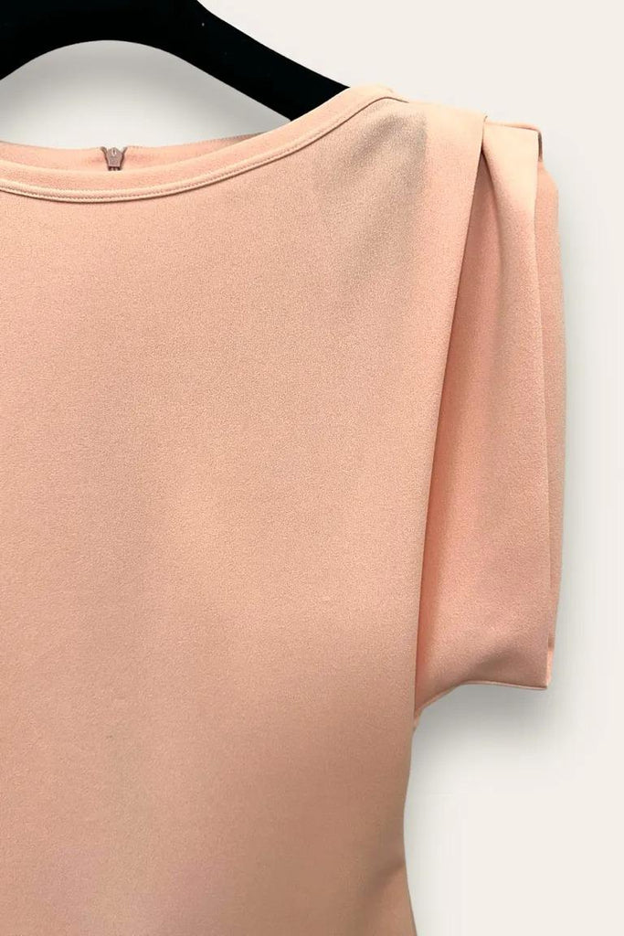 LOVEme Abito tubino sagomato in crepe, zip sulla schiena