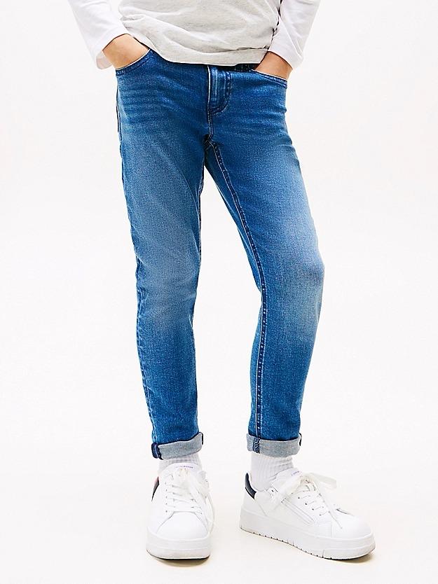 TOMMY HILFIGER SCANTON Y SLIM FIT DKBLUE JEAN
