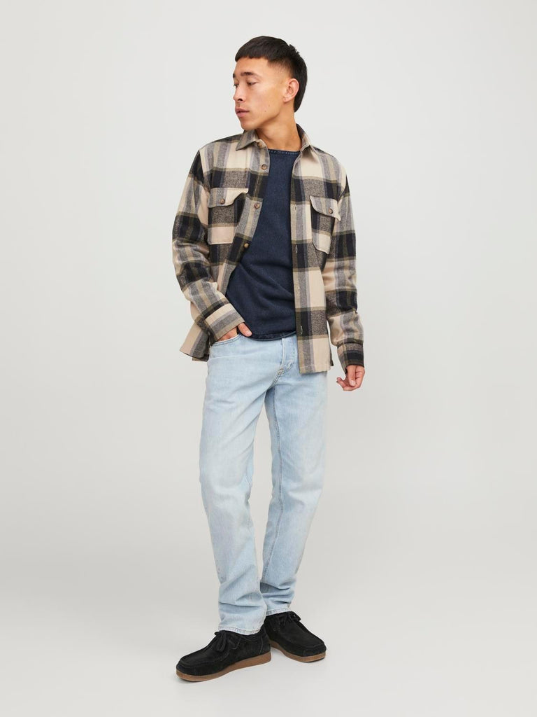 JACK AND JONES JJELEO KNIT CREW NECK NOOS