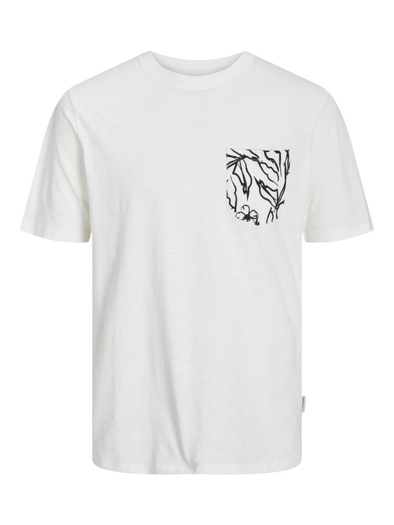JACK AND JONES JORLAFAYETTE POCKET TEE SS CREW NECK