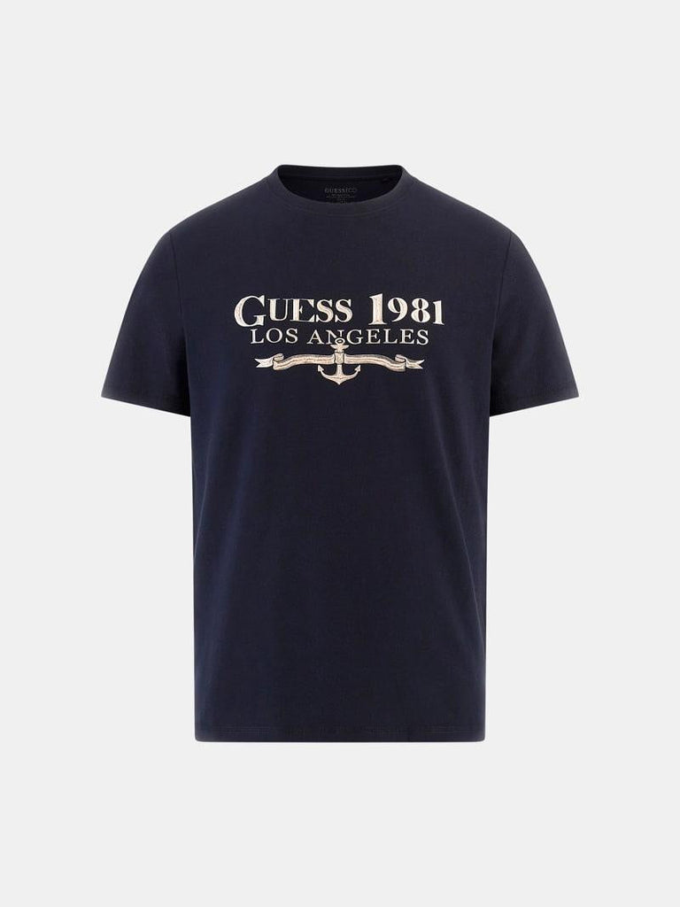 GUESS SS CN GUESS 1981 TRIANGLE TEE