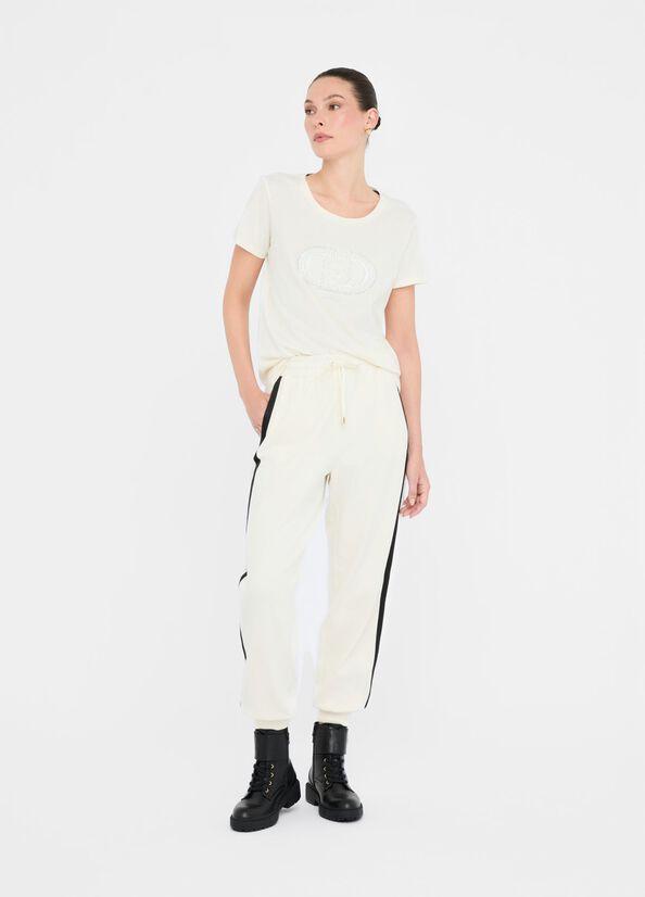 LIU JO PANT.JERSEY LUNGO