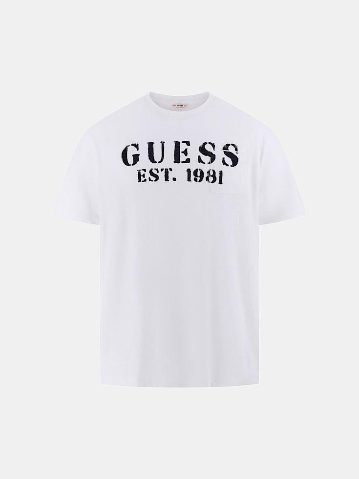 GUESS CN SL MARINA PRINT TEE