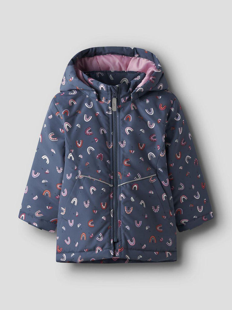 NAME.IT NMFMAXI PA JACKET AOP NOOS
