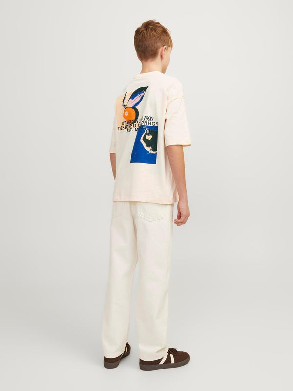 JACK JONES KIDS JORTAMPA BACK TEE SS CREW NECK JNR
