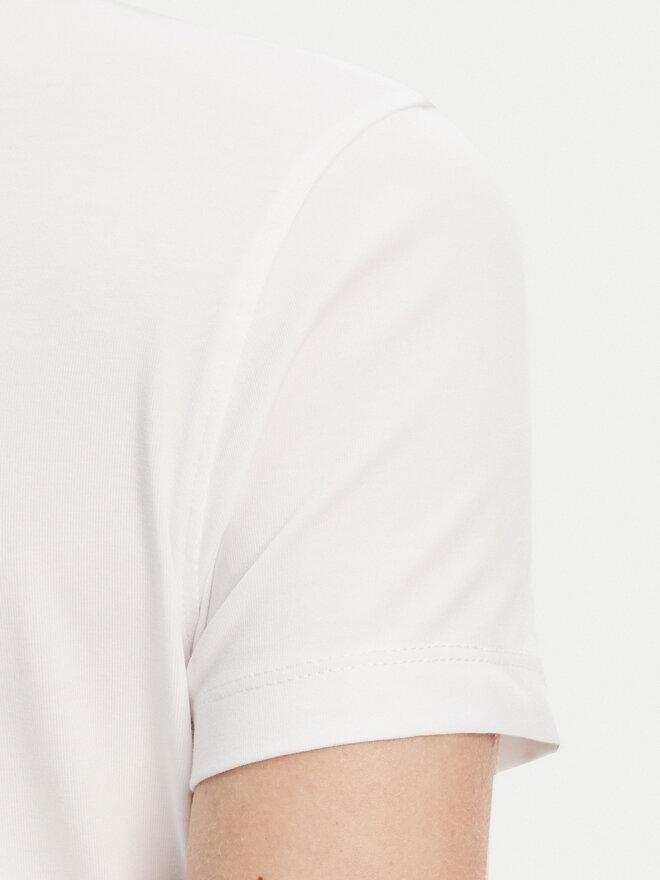 GUESS SS TRIANGLE FLOWERS TEE