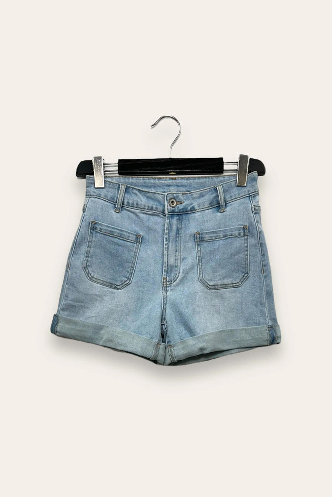 LOVEme Shorts di jeans con tasche davanti