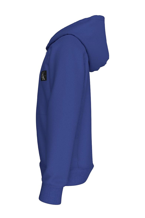 CALVIN KLEIN JEANS BADGE ZIP-THROUGH