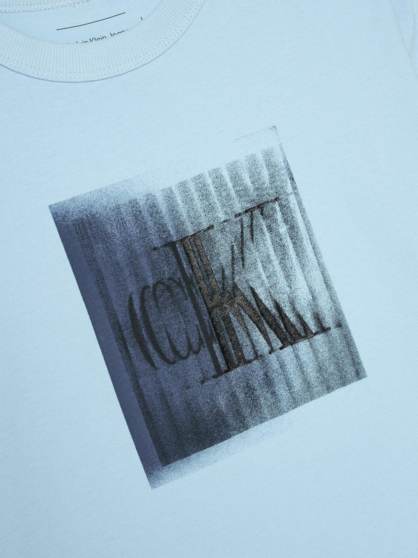 CALVIN KLEIN JEANS LARGE SHIFTED CK SS T-SHIRT