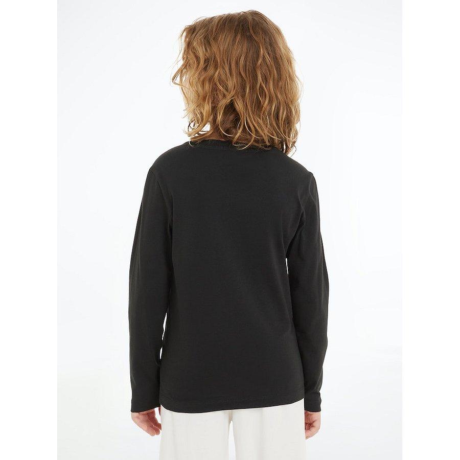 CALVIN KLEIN JEANS SLEEVE TAPE LS JERSEY T-SHIRT