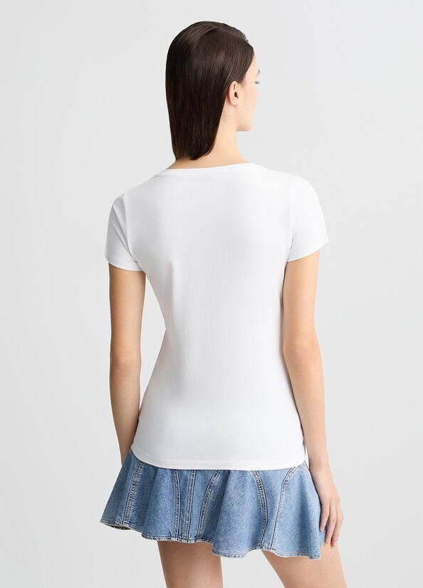 LIU JO ECS T-SHIRT BASICA M/C