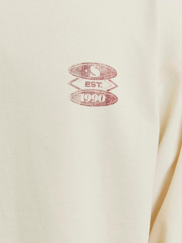 JACK AND JONES JORRETIRO BACK SWEAT CREW NECK SE25