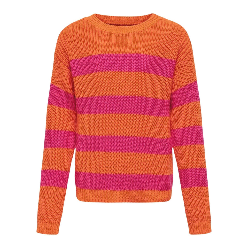 ONLY KIDS KOGSIF LS STRIPED PULLOVER KNT