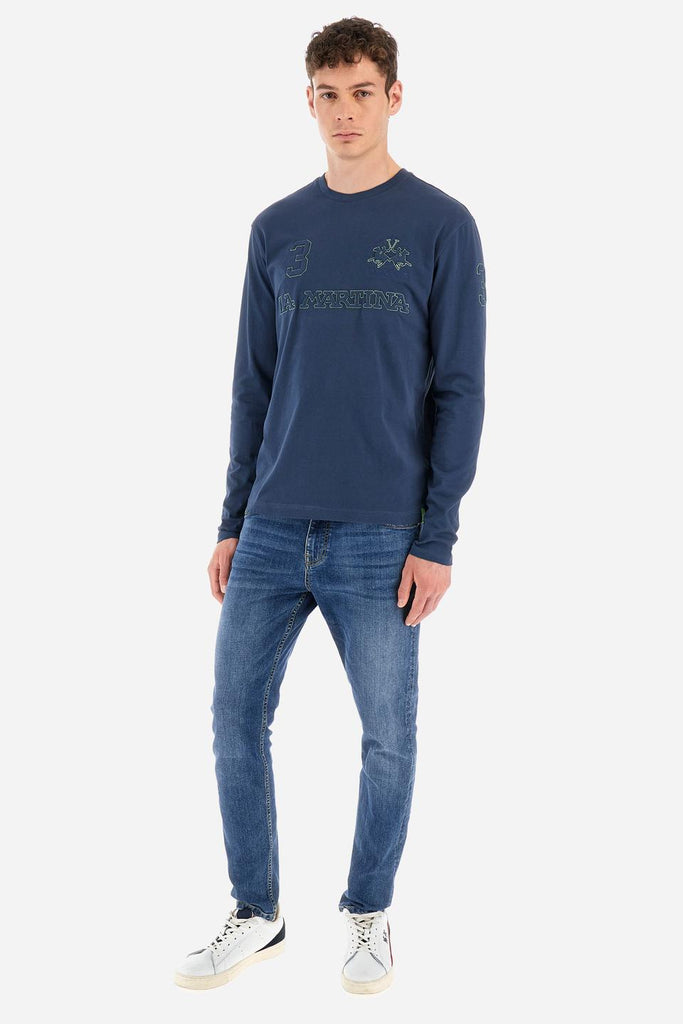 LA MARTINA MAN T-SHIRT L/S JERSEY