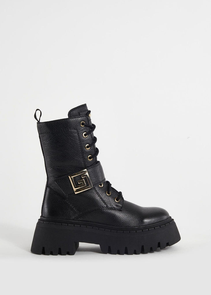 GAUDI TRONCHETTO CORINNE MILLED LEATHER