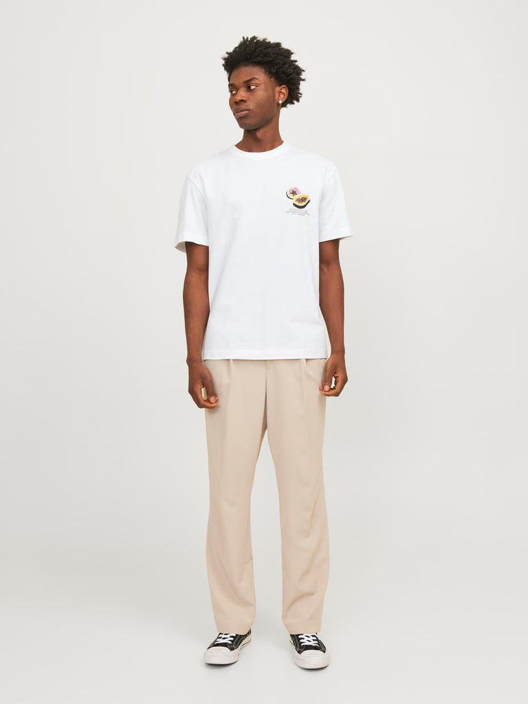 JACK AND JONES JORTAMPA BACK TEE SS CREW NECK SN