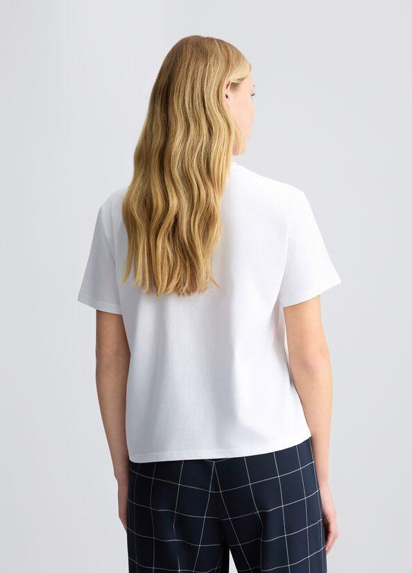 LIU JO T-SHIRT RICAMATA