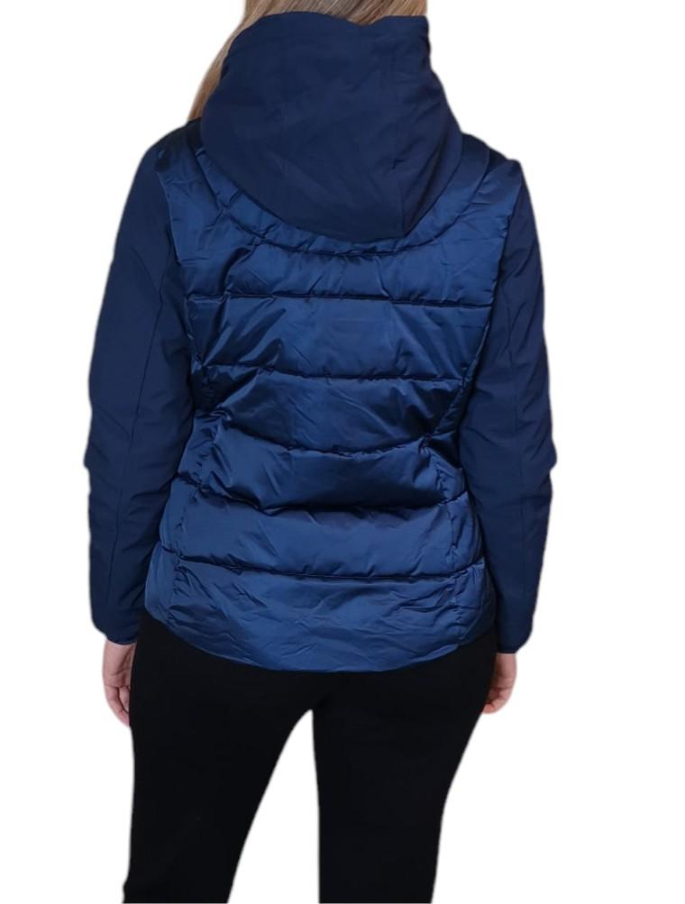YES ZEE GIUBBINO DONNA TRAPUNTATO,FINTO GILET STACCABIL