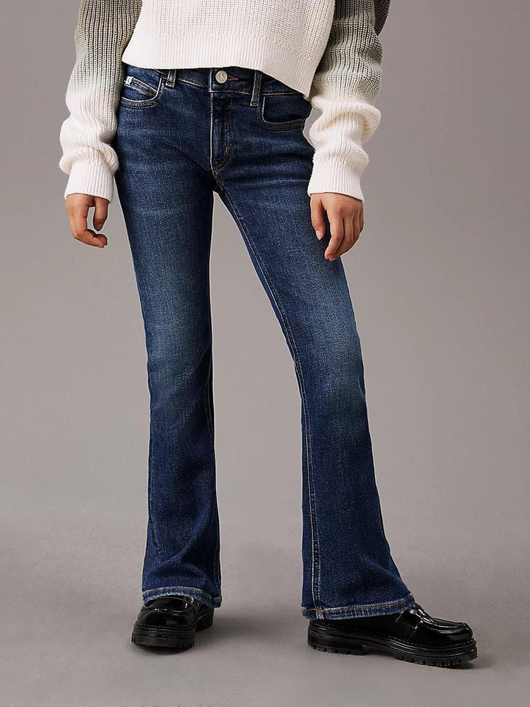 CALVIN KLEIN JEANS MR FLARE DARK BLUE DENIM