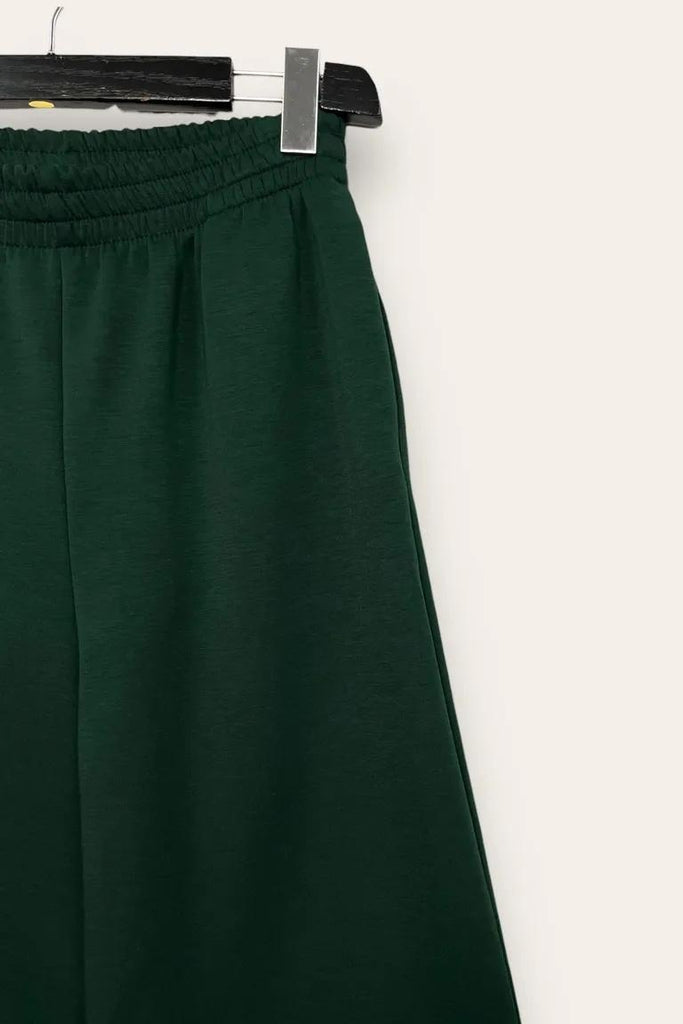 LOVEme Pantalone a palazzo in scuba